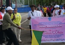 Pemkab Asmat Gelar Jalan Santai Peringatan Hari Kartini