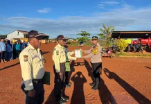 Polres Merauke Beri Penghargaan kepada Tiga Security