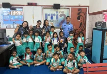 KB-TK Kalam Kudus Lakukan Kunjungan di RRI Merauke