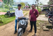 Gerak Cepat Sat Reskrim, Motor Hilang Ditemukan