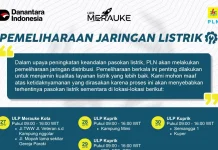 PLN Merauke Lakukan Pemadaman Listrik Berkala, Berikut Jadwalnya