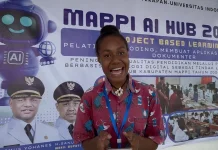Siswa Datang Jauh dari Pedalaman untuk Belajar Teknologi AI di Mappi