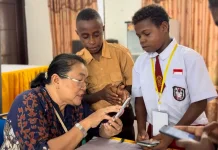 Anak Pedalaman Mappi Taklukkan Logika Coding