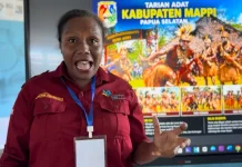 Guru SD Membuat Film Dokumenter “Mappi Negeri di Atas Sejuta Rawa” Dari AI