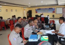 Tim Itwasda Polda Papua Audit Kinerja Polres Mappi