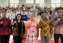 Bupati Mappi Ajak Guru Kreatif Gunakan Teknologi
