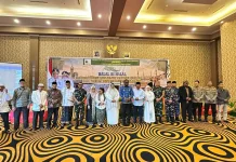Polres Merauke Hadiri Halal Bi Halal Gubernur