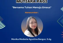Monika Modesta : Bersama Tuhan Menuju Emaus