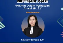 Pdt. Enny : Hikmat Dalam Perkataan