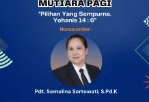 Pdt. Semelina : Pilihan Yang Sempurna