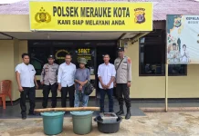 Polisi Gerebek Rumah Produksi Sopi