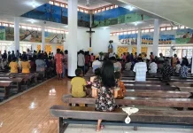 Umat Kristus Raja Kimaam Diajak Menjadi Pewarta Kabar Sukacita