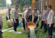 Polisi Gerebek Rumah Produksi Sopi Ilegal