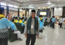 Bhabinkamtibmas Kawal Jamaah Haji Merauke