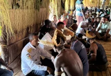 Gubernur Papua Selatan Resmikan Rumah Jew di Ewer