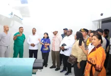 Gubernur Resmikan Ruang MOT RSUD Perpetua J. Safanpo Asmat