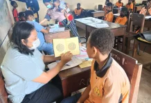 Jadwal CKG Pelajar di Kimaam Terkendala Libur Sekolah