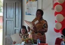 Pelepasan dan Perpisahan Siswa SD Okki Anim-Ha Merauke