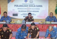 Kejari Merauke Gandeng Kerjasama Bersama Dua Bandara
