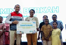 Pertamina Berkah Santuni Lima Panti Asuhan