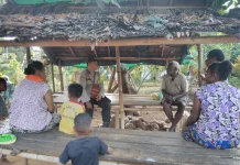 Silaturahmi Bhabinkamtibmas dengan Warga Matara
