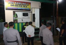 Penilaian Pos Kamling Menyambut Hari Bhayangkara