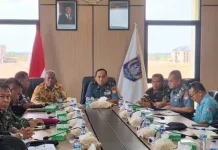 Sukseskan HUT RI Ke-81, Kodaeral XI Pimpin Rapat Persiapan di Papua Selatan