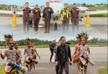 Wakajati Papua Hadiri Rakor Perbatasan di Merauke