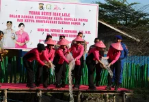 Tebar Benih Lele untuk Ketahanan Pangan