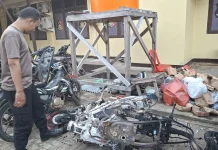 Polisi Amankan Pelaku Pembakar Motor