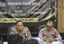 Polri Tingkatkan Kemampuan Kehumasan di Merauke