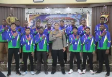 Polres Merauke Apresiasi Peraih Medali Perak