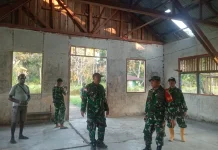 Dandim 1707/Merauke Tinjau Langsung Progres TMMD di Kampung Wanam