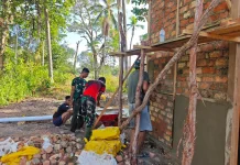 TMMD Wujudkan Sanitasi Layak di Kampung Wanam