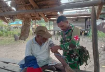 Peluh Dibalik TMMD di Ufuk Timur
