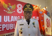 Bupati Merauke Komitmen Bangun Daerah pada HUT ke-81 RI