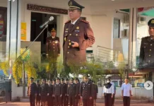 Kejari Merauke Gelar Upacara HUT ke-81 RI