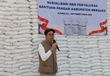 Bulog Salurkan Bantuan Pangan untuk Puluhan Ribu KPM di Merauke