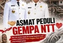 Pemkab Asmat Buka Donasi untuk Korban Gempa Bumi NTT