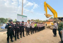 Pengamanan Pengosongan Tanah di Merauke Berlangsung Kondusif