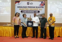 Gubernur Papsel Buka Sosialisasi Beasiswa Magister di Inggris