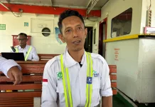 KMP Bambit Gelar Simulasi Kebakaran dan Evakuasi Penumpang