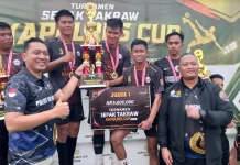 Rajaka Raya Jayapura Juara Kapolres Cup Sepak Takraw