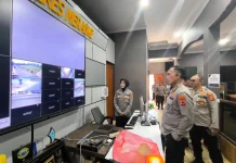 Irwasda Cek Layanan 110 dan Command Center Merauke