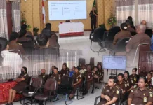 Kejari Merauke Gelar Ibadah Oikumene