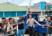 Satlantas Polres Merauke Edukasi Pengemudi Angkutan Barang