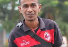 Pelatih Camar Genjot Latihan Teknik dan Mental Anak-Anak Usia Dini.