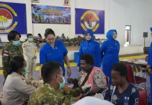 Kodaeral XI Gelar Bakti Sosial dalam Rangka HUT TNI ke-81 Tahun 2026