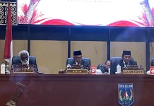 DPR Papua Selatan Gelar Rapat Paripurna Tentang Perubahan APBD 2026