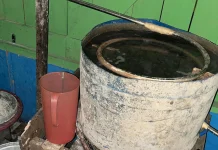 Satresnarkoba Merauke Sita Sopi dan Alat Produksi
